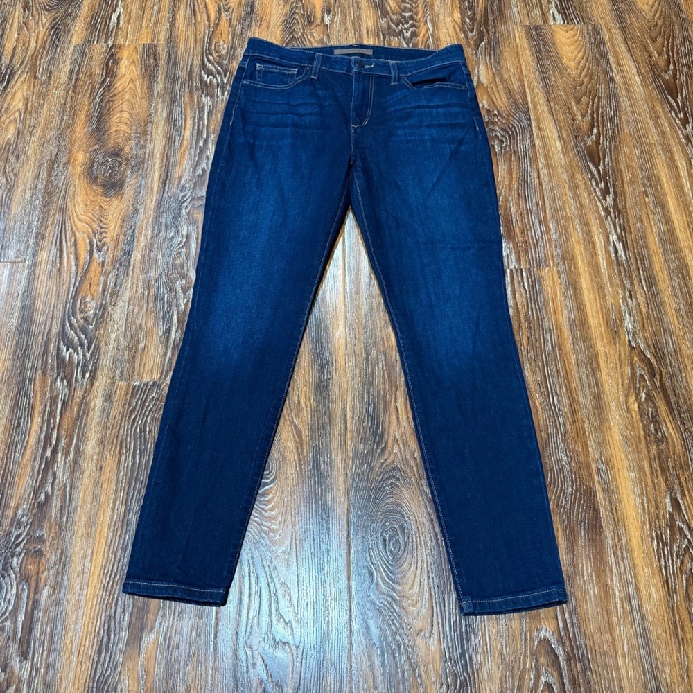 Joes Jeans Mara Icon Dark Wash Skinny Jeans Women's Size 30 Indigo Stretch Denim